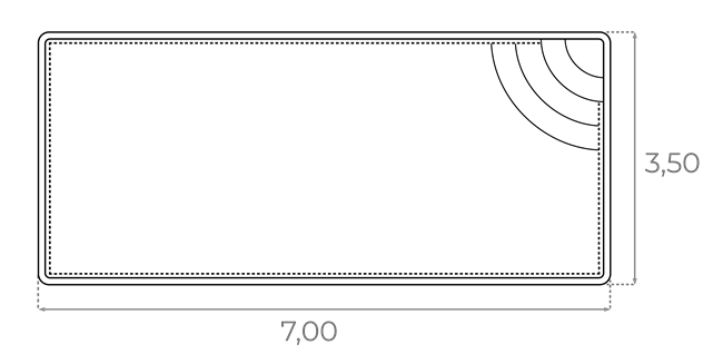 rysunek techniczny basen papeete 700 europool